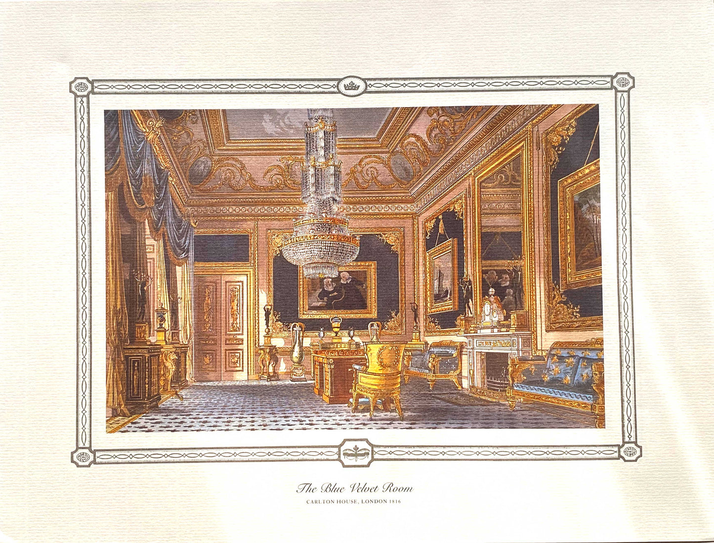 ROYAL INTERIORS, 4 REGENCY AQUATINTS