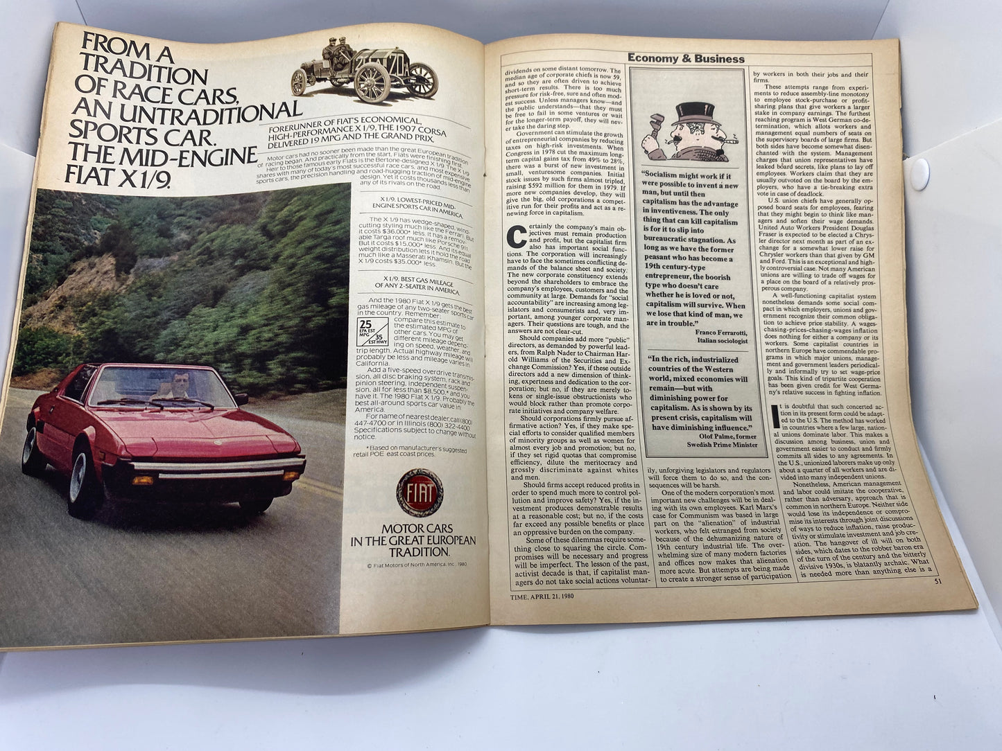 Time Magazine 1980 Vol. 115, No. 16