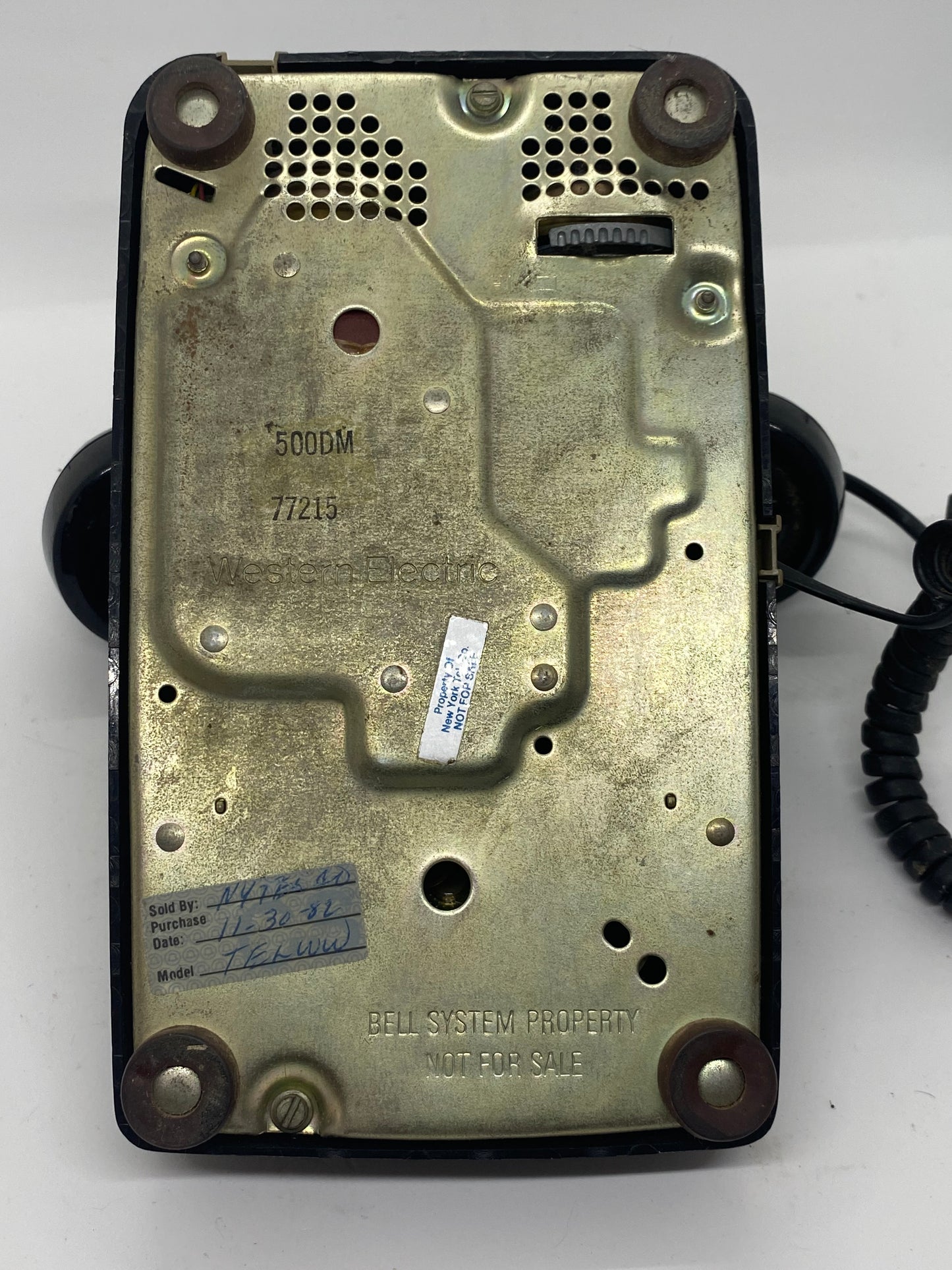 WESTERN ELECTRIC 500 DM 77215 VINTAGE rotary phone