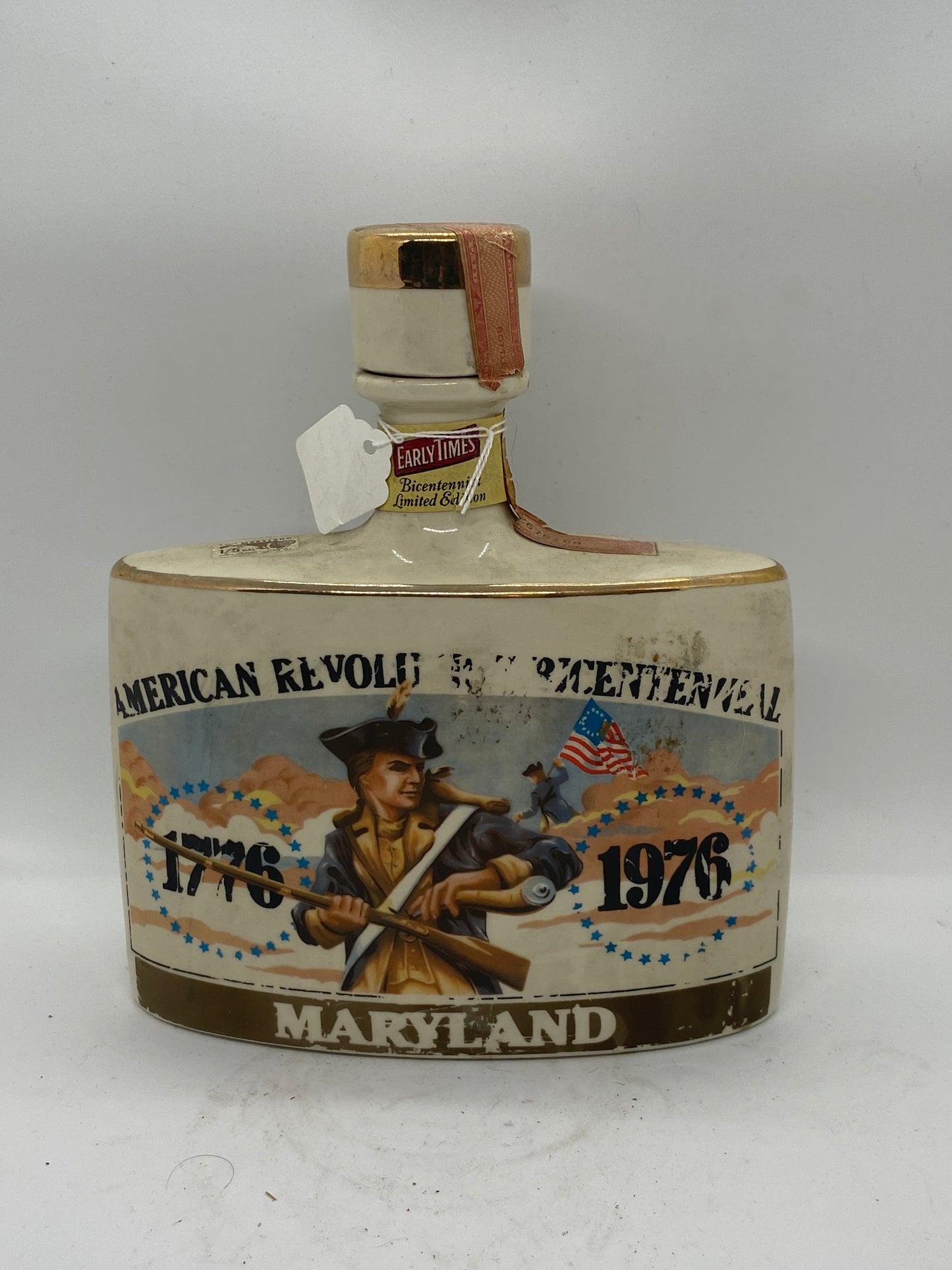 JIM BEAM COLLECTORS EDITION BOTTLE 1976 DECANTER