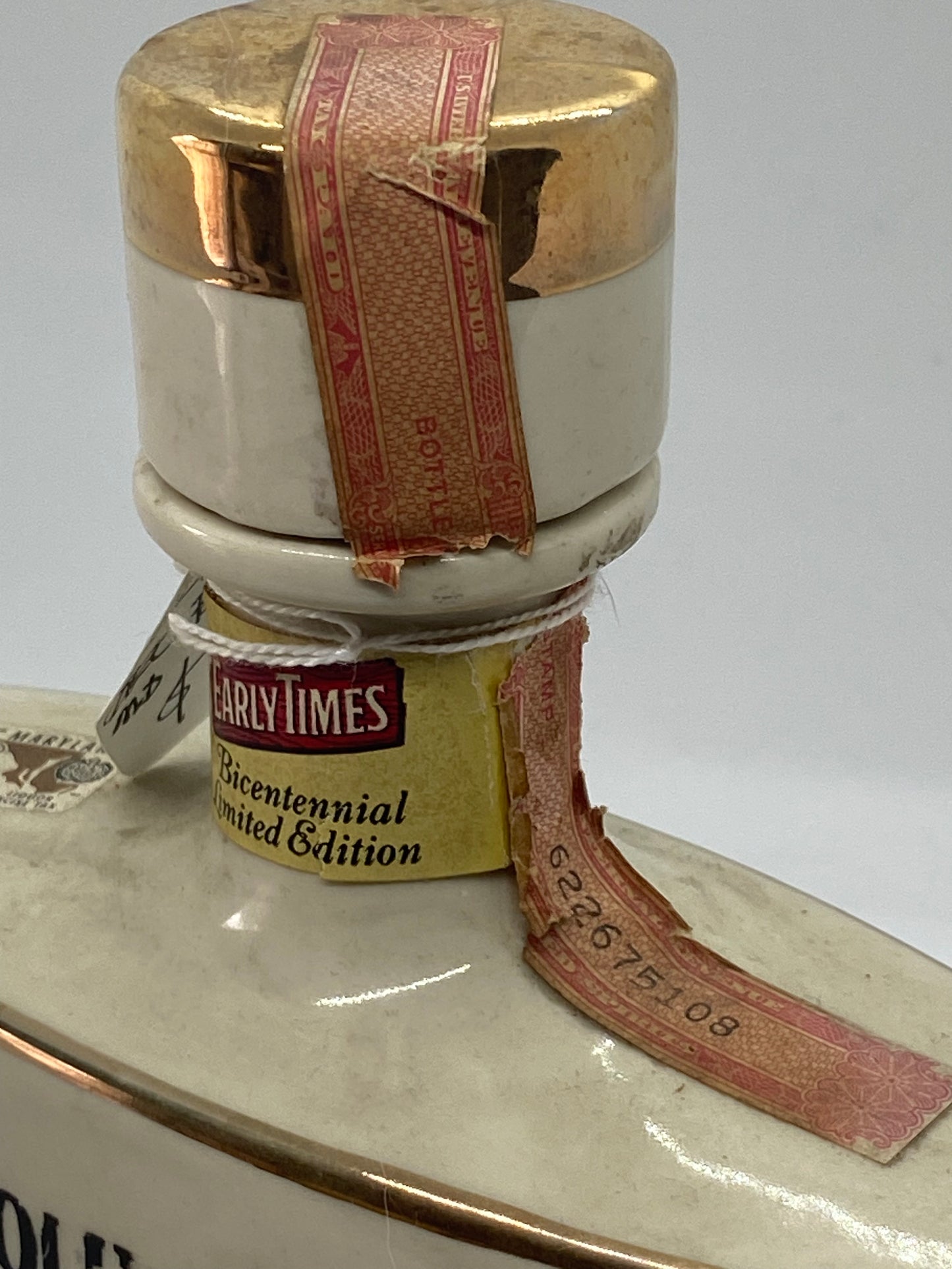 JIM BEAM COLLECTORS EDITION BOTTLE 1976 DECANTER