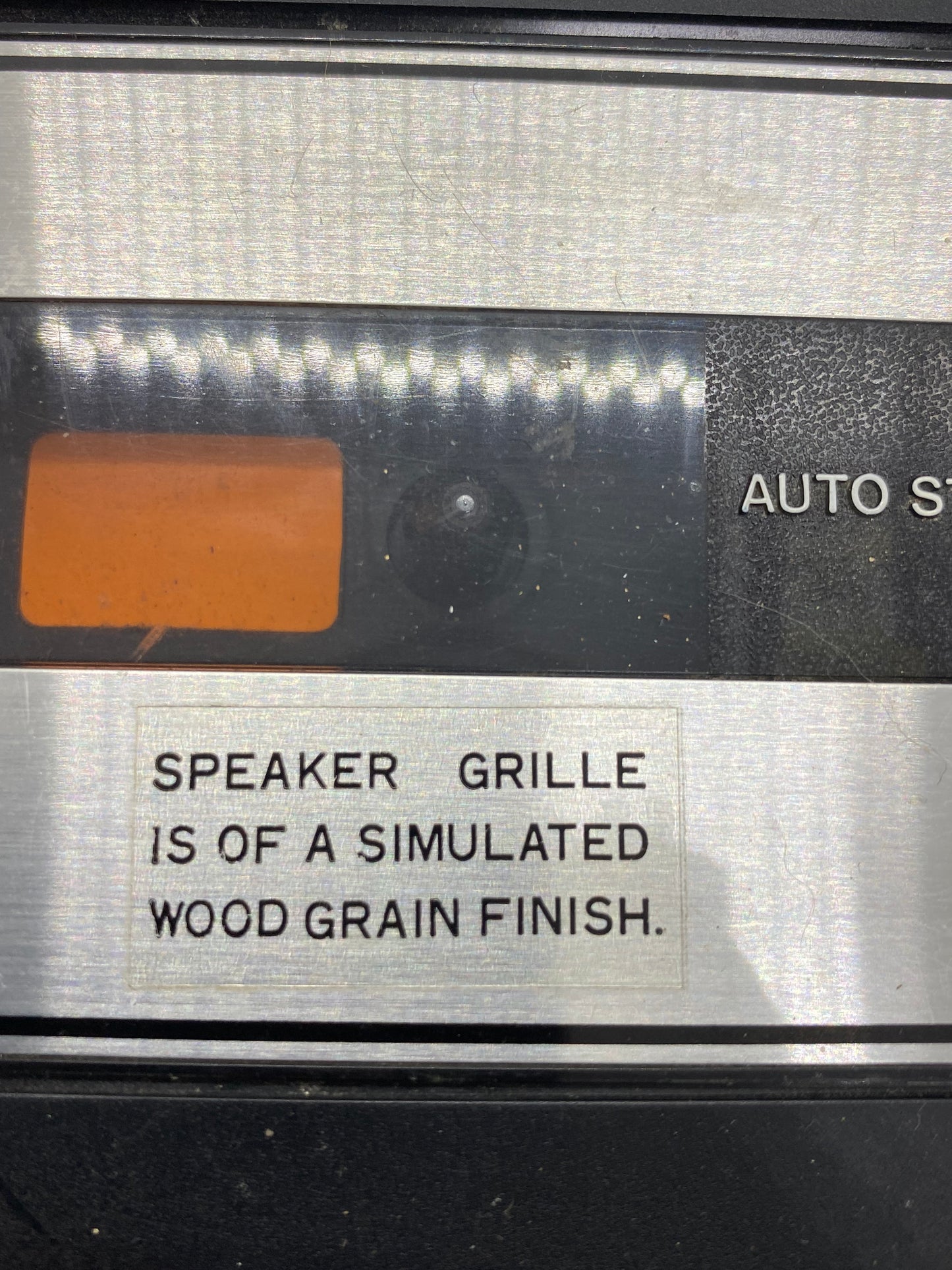 PORTABLE Sears Cassette Recorder
