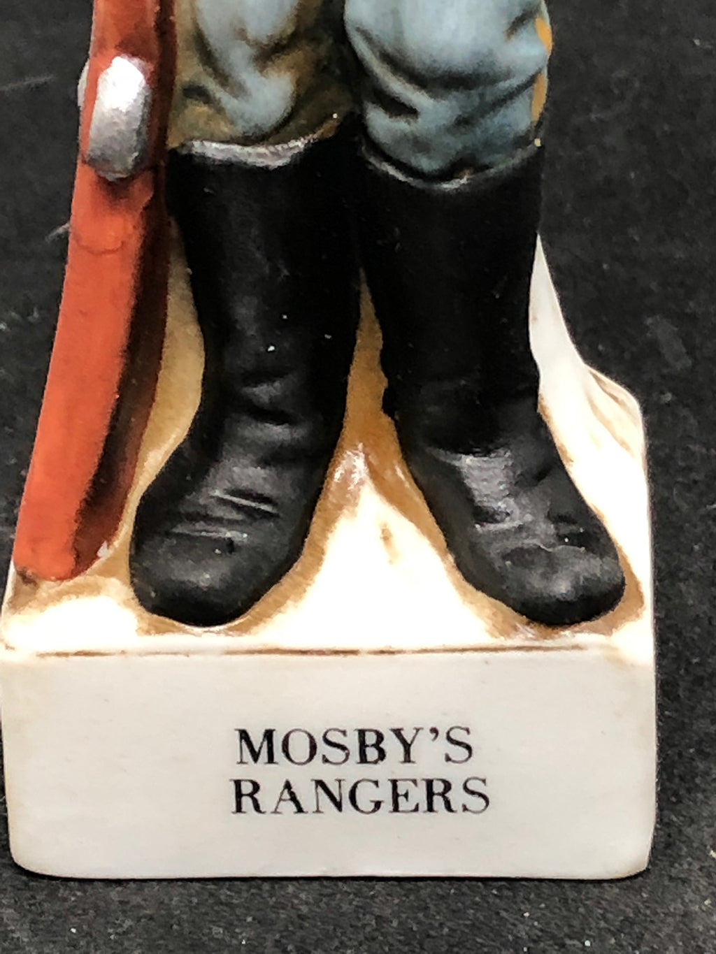 MOSBY'S RANGER 2oz Decanter Mini Soldier (1975)