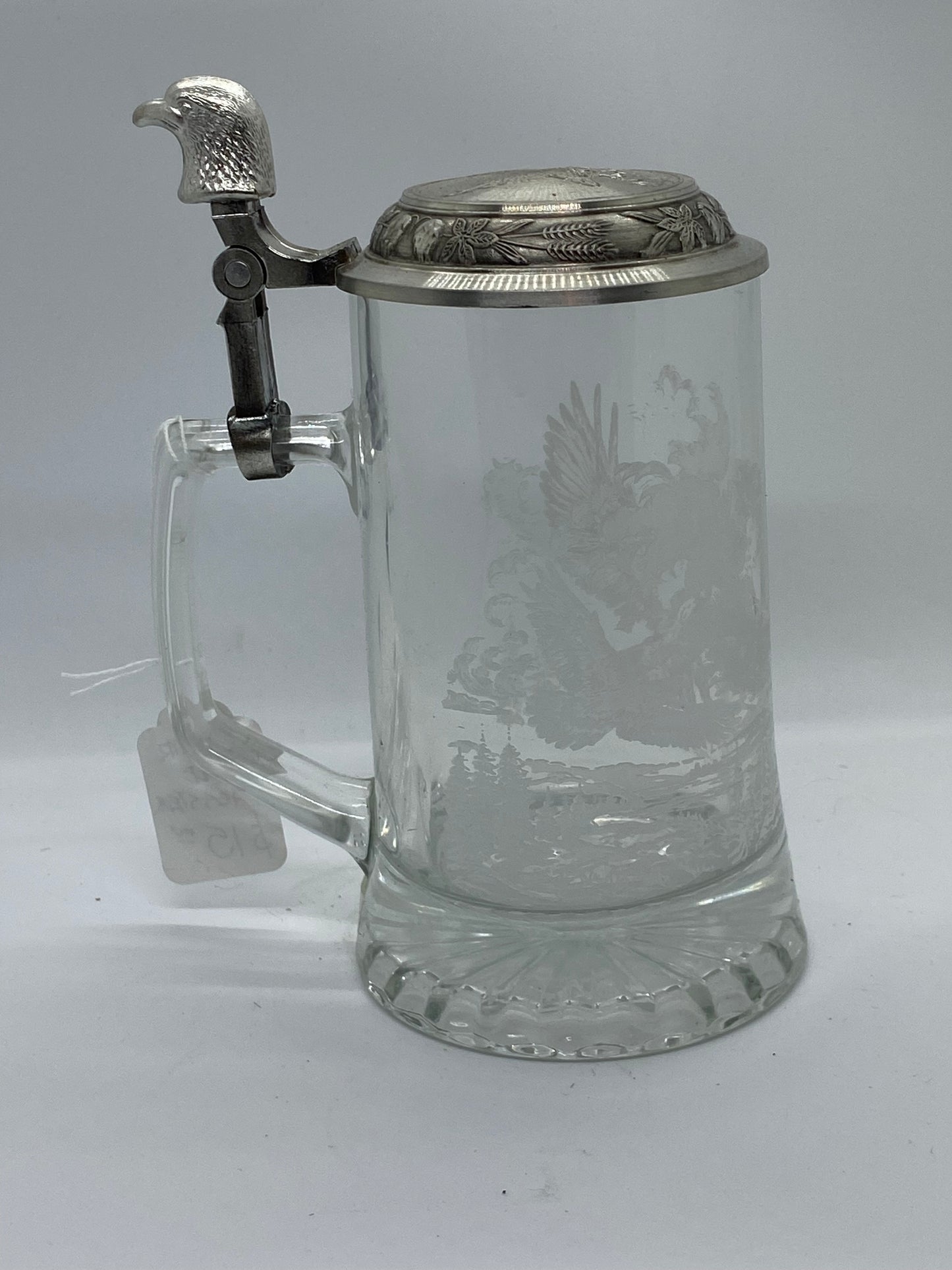 Vintage Glass Mug Beer Stein