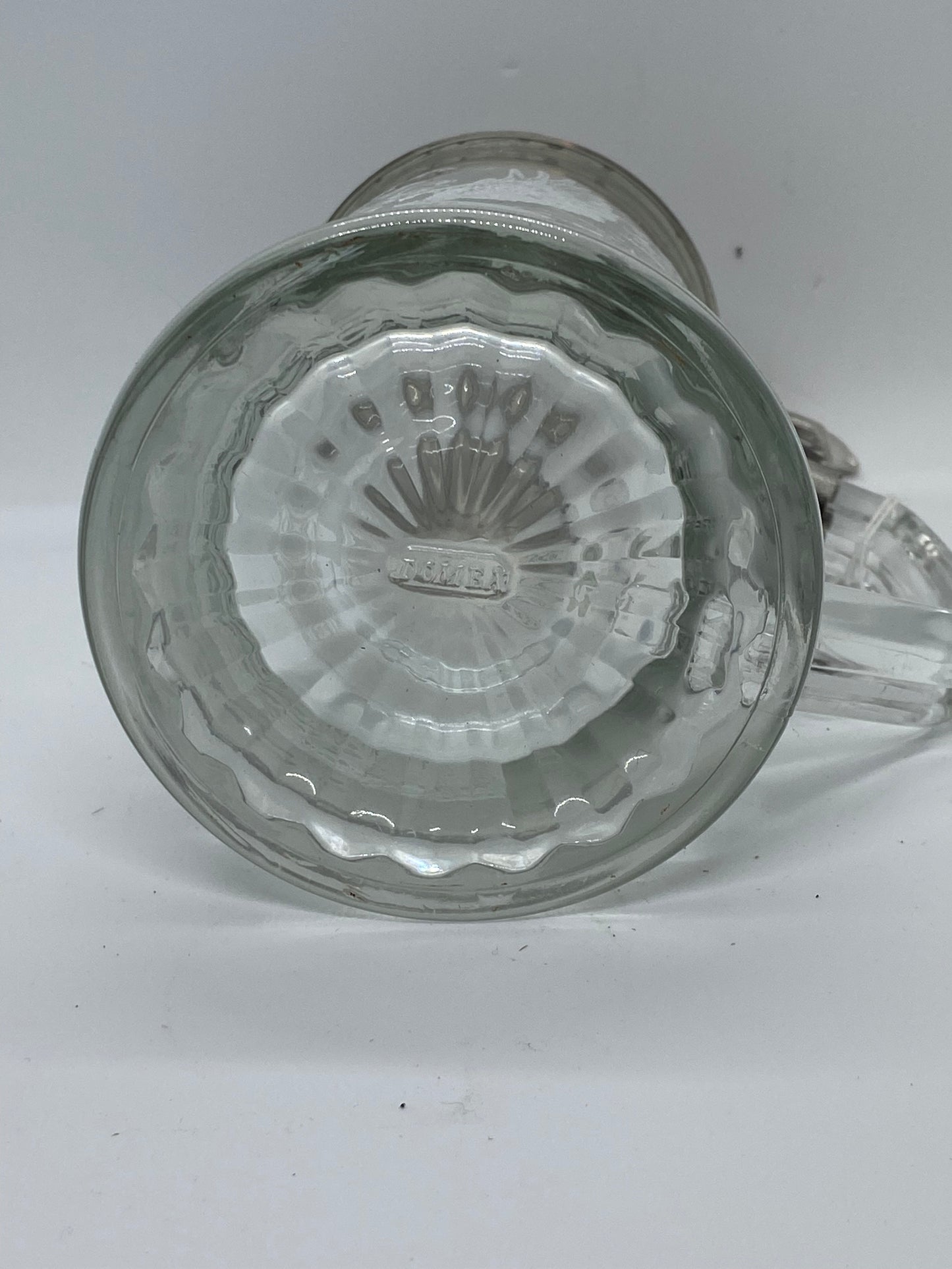 Vintage Glass Mug Beer Stein