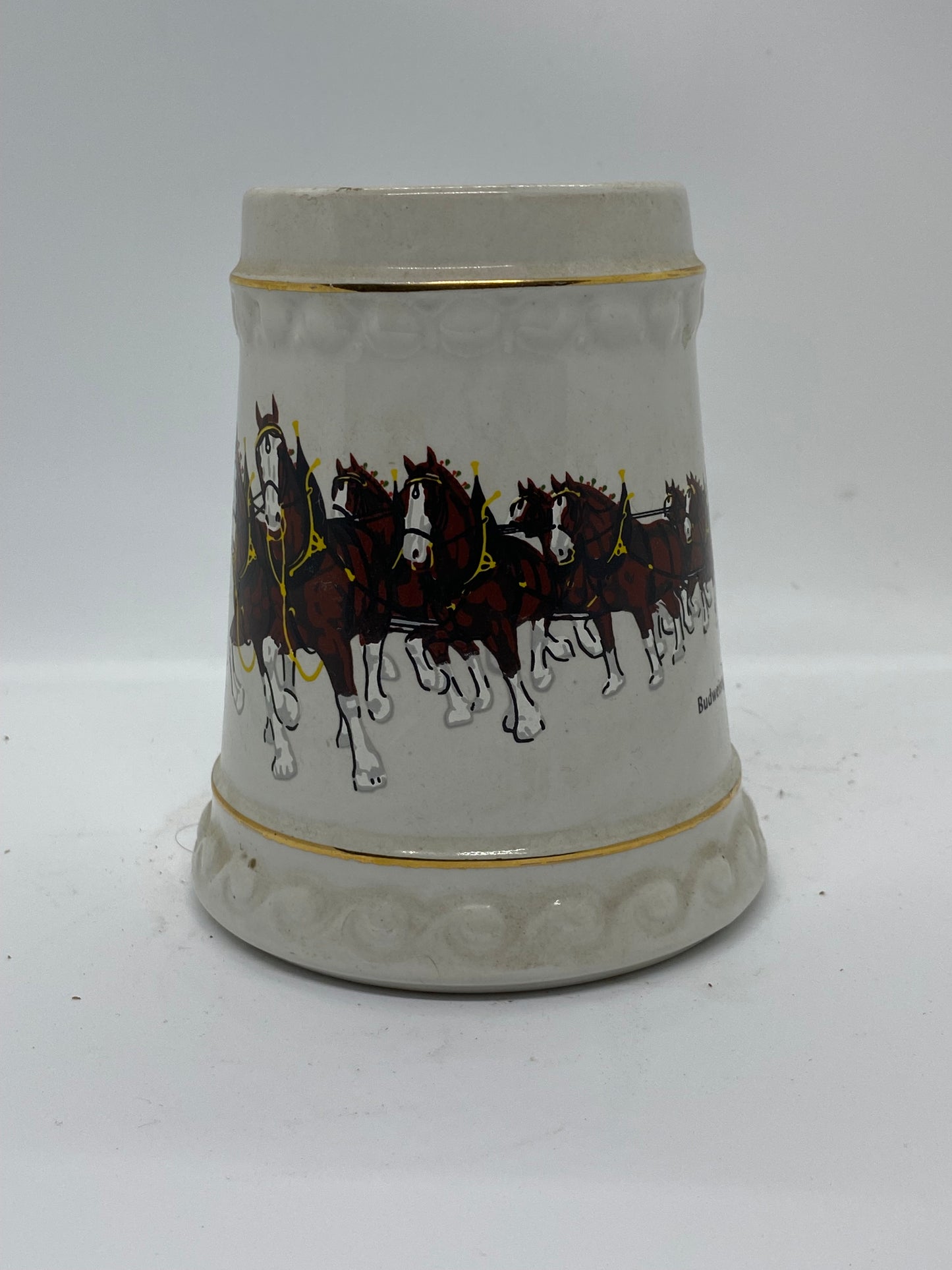 Vintage Mug Beer Stein Budweiser Champion