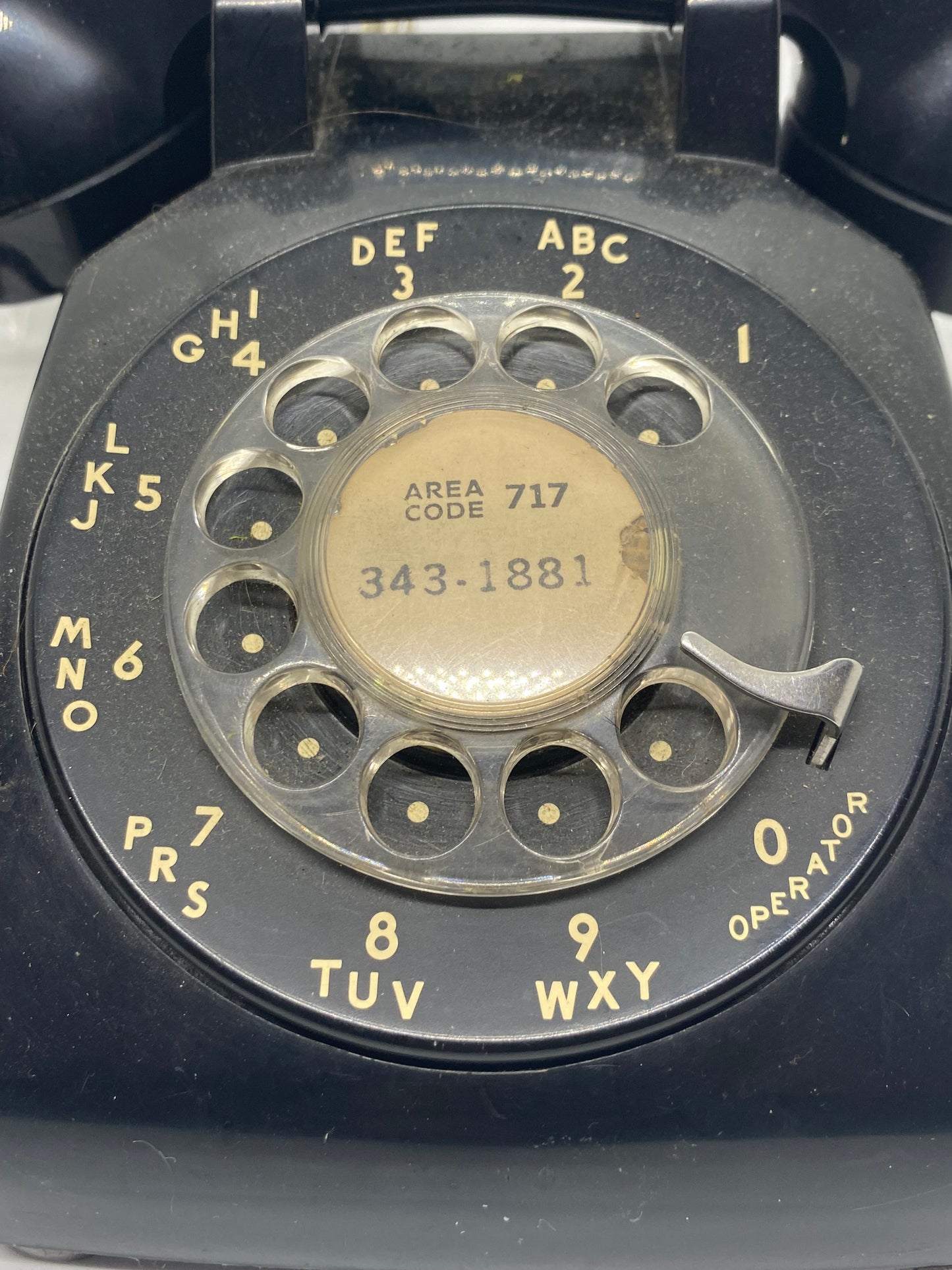 AT&T ROTARY PHONE,VINTAGE (1970?)