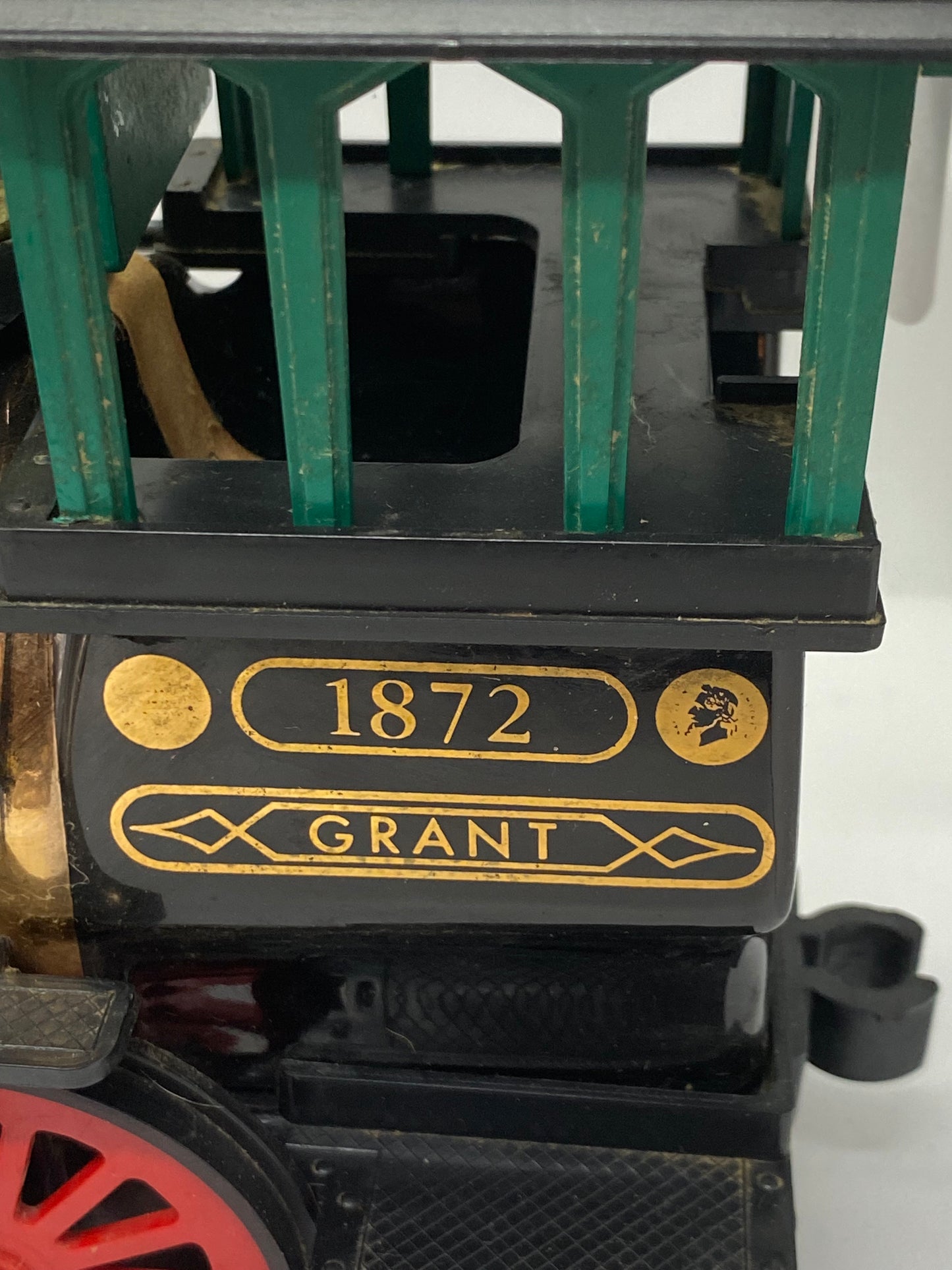 JIM BEAM ENGINE NO 197 DECANTER 1872 GRANT VINTAGE