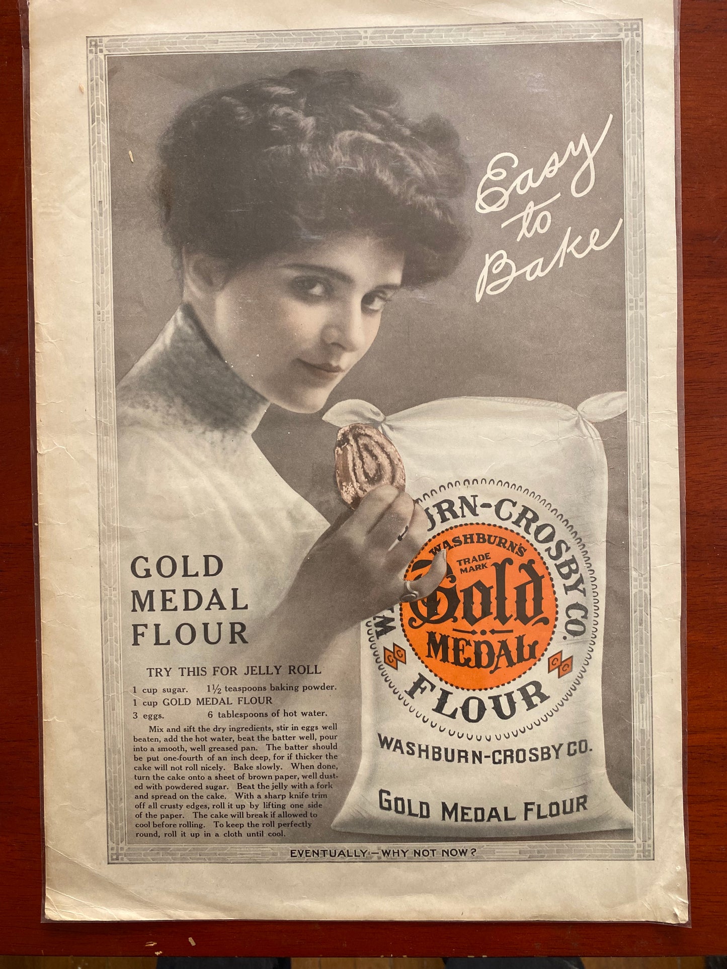GOLD MEDAL FLOUR MAGAZINE AD 1913