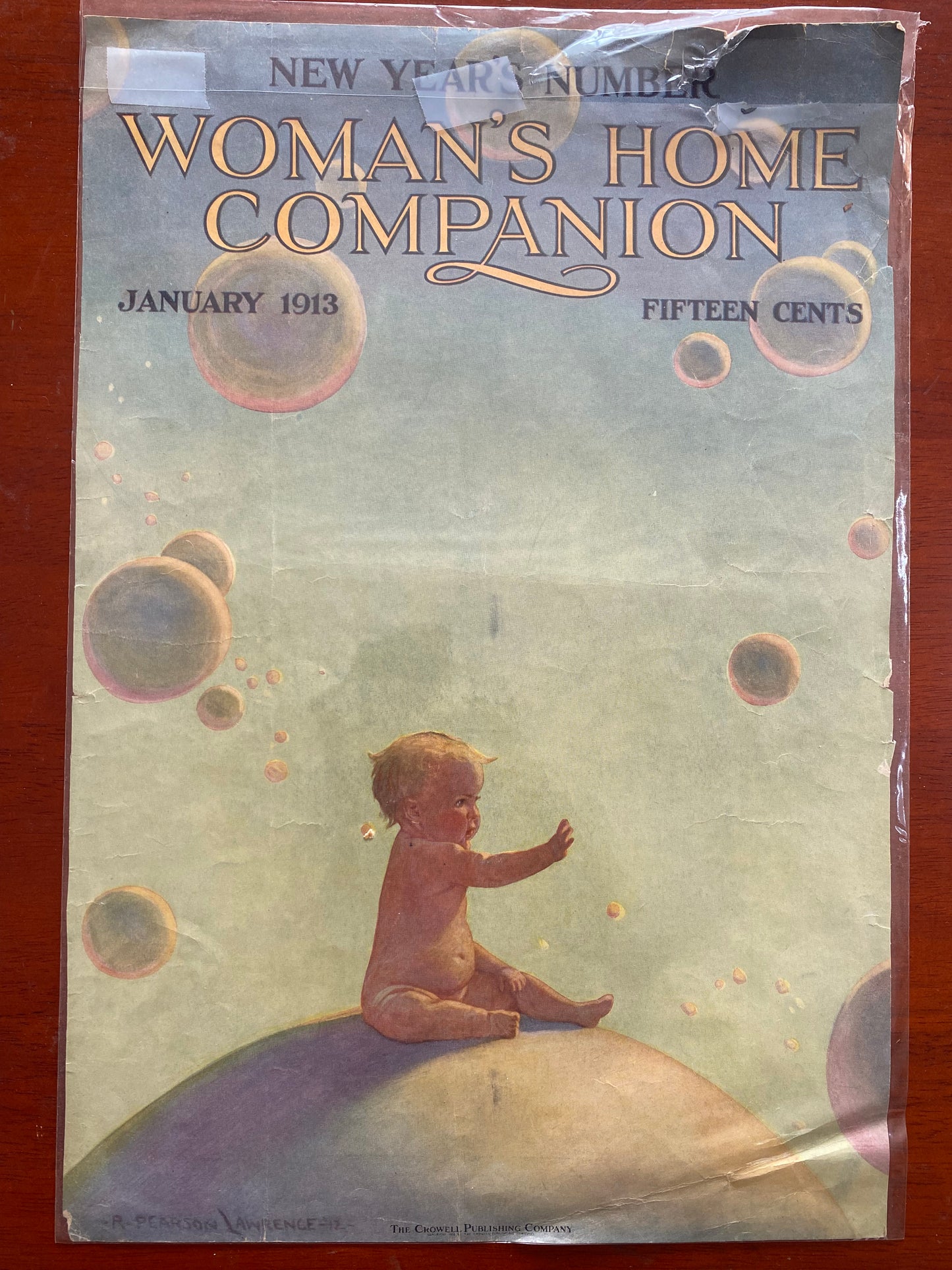 WOMEN'S HOME COMPANION GOLD MEDAL FLOUR AD 1913