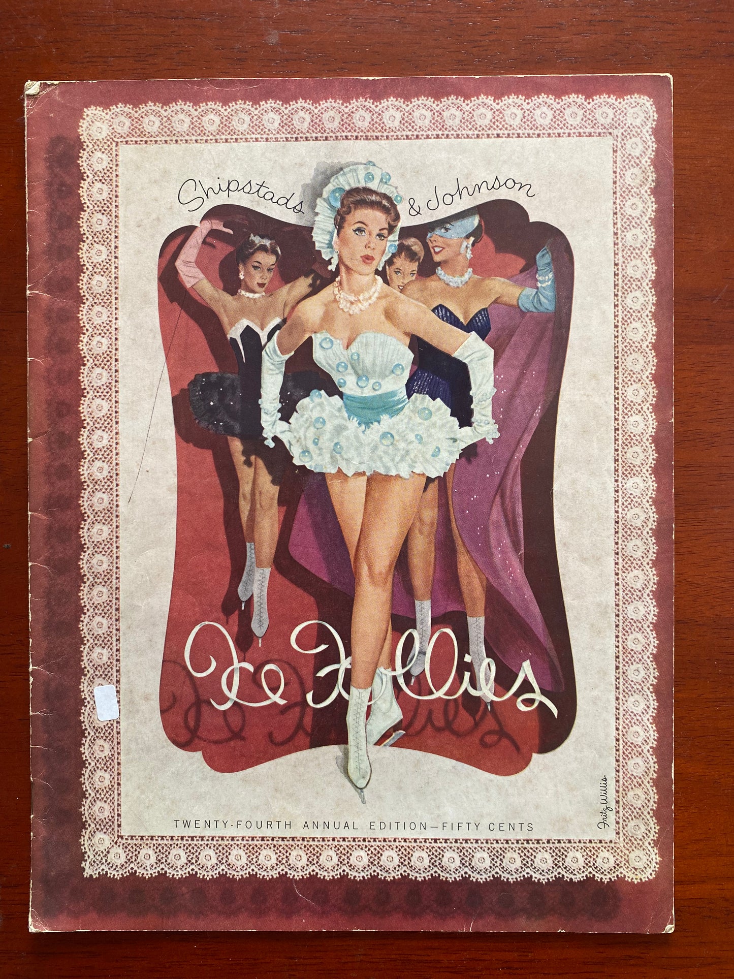 ICE FOLLIES OF 1960 PROGRAM