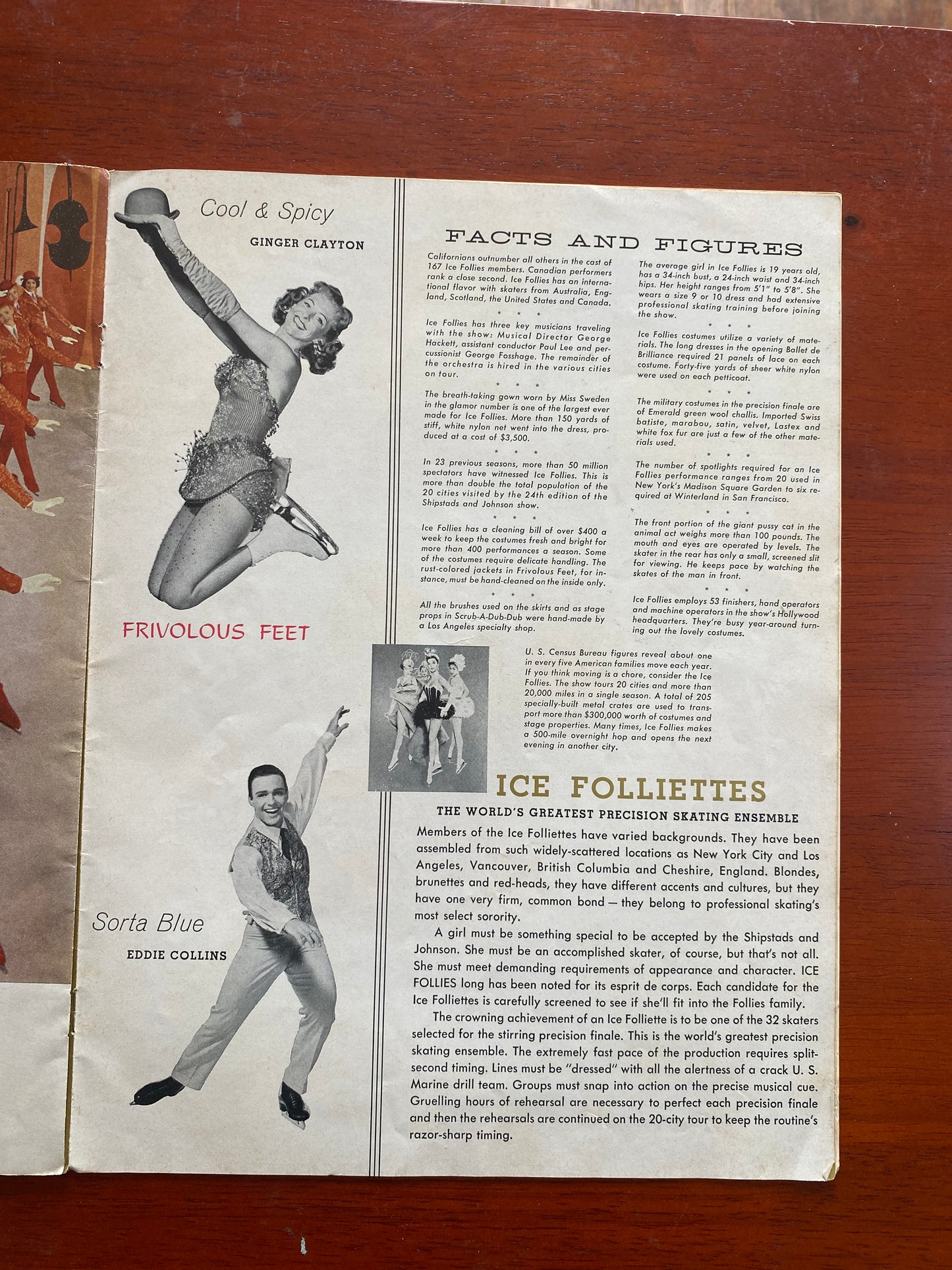 ICE FOLLIES OF 1960 PROGRAM