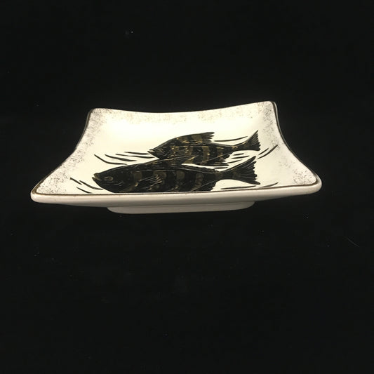 Vintage Decorative Ceramic Bowl Dish Fish Design